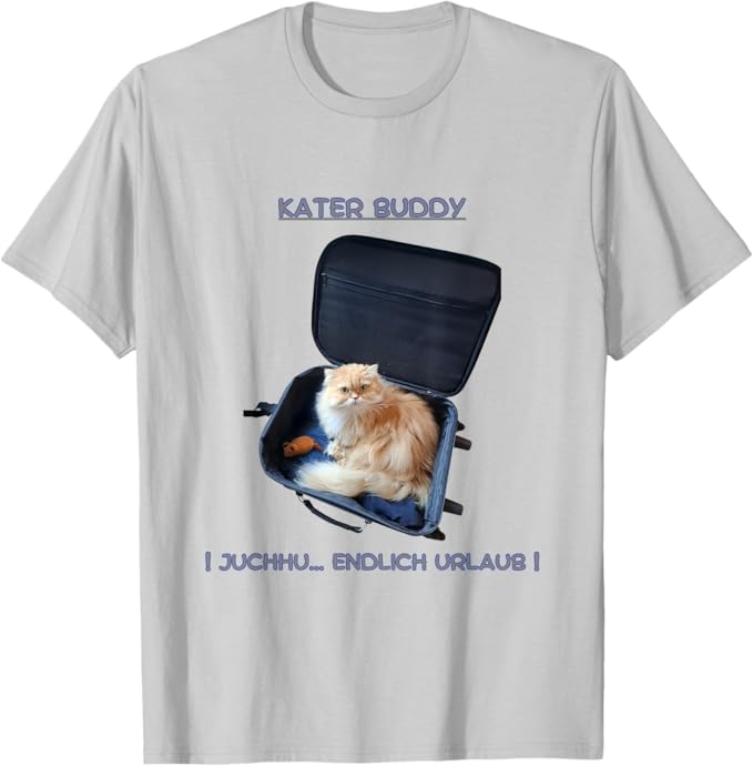 T-Shirts im KCCMShop - passend zu den niedlichen Kindergeschichten von Kater Pino