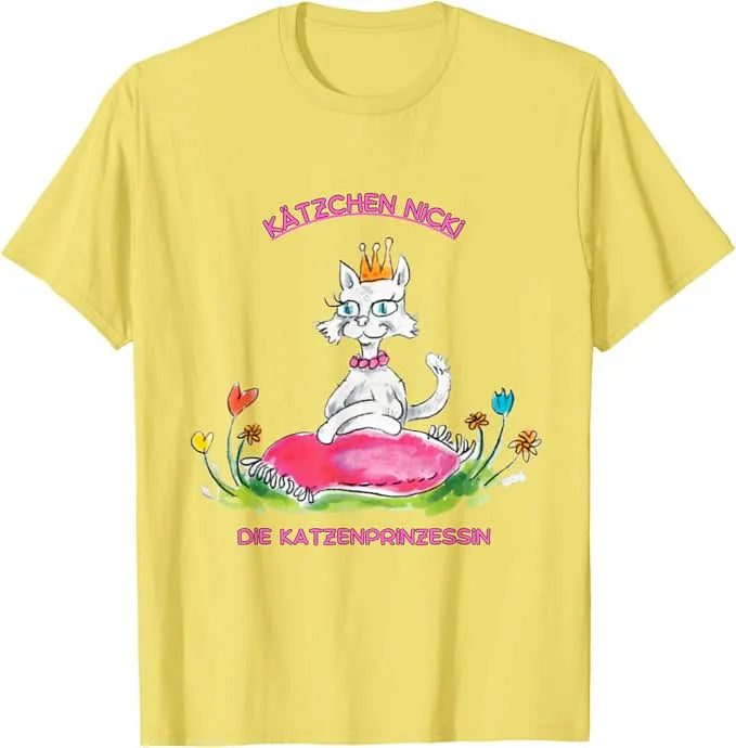 T-Shirts im KCCMShop - passend zu den Titelfiguren der niedlichen Kinderbücher um Kater Pino