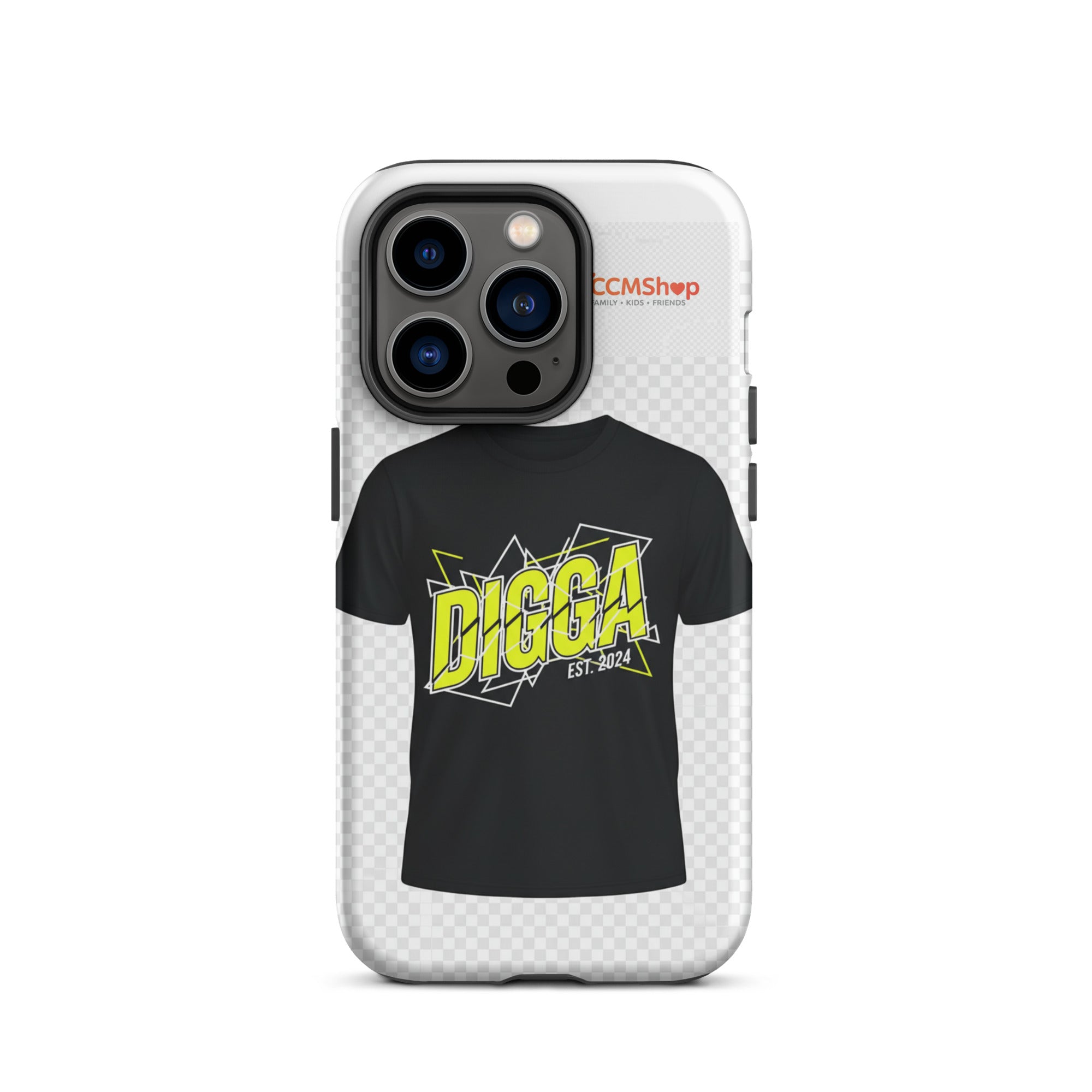 Bild 14:  Das CRAZY - Digga, wir callen! - iPhone 15 Hardcase - KCCMShop.de