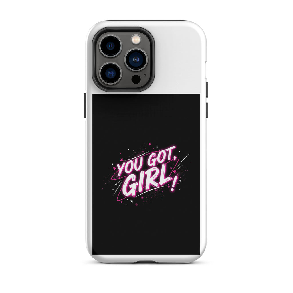 Bild 15: Das CRAZY-iPhone Hardcase 'You got, Girl!' – stylisches Handycover für Teens & junge Frauen mit aktuellem Jugendwort. Jetzt bei KCCMShop.de bestellen!