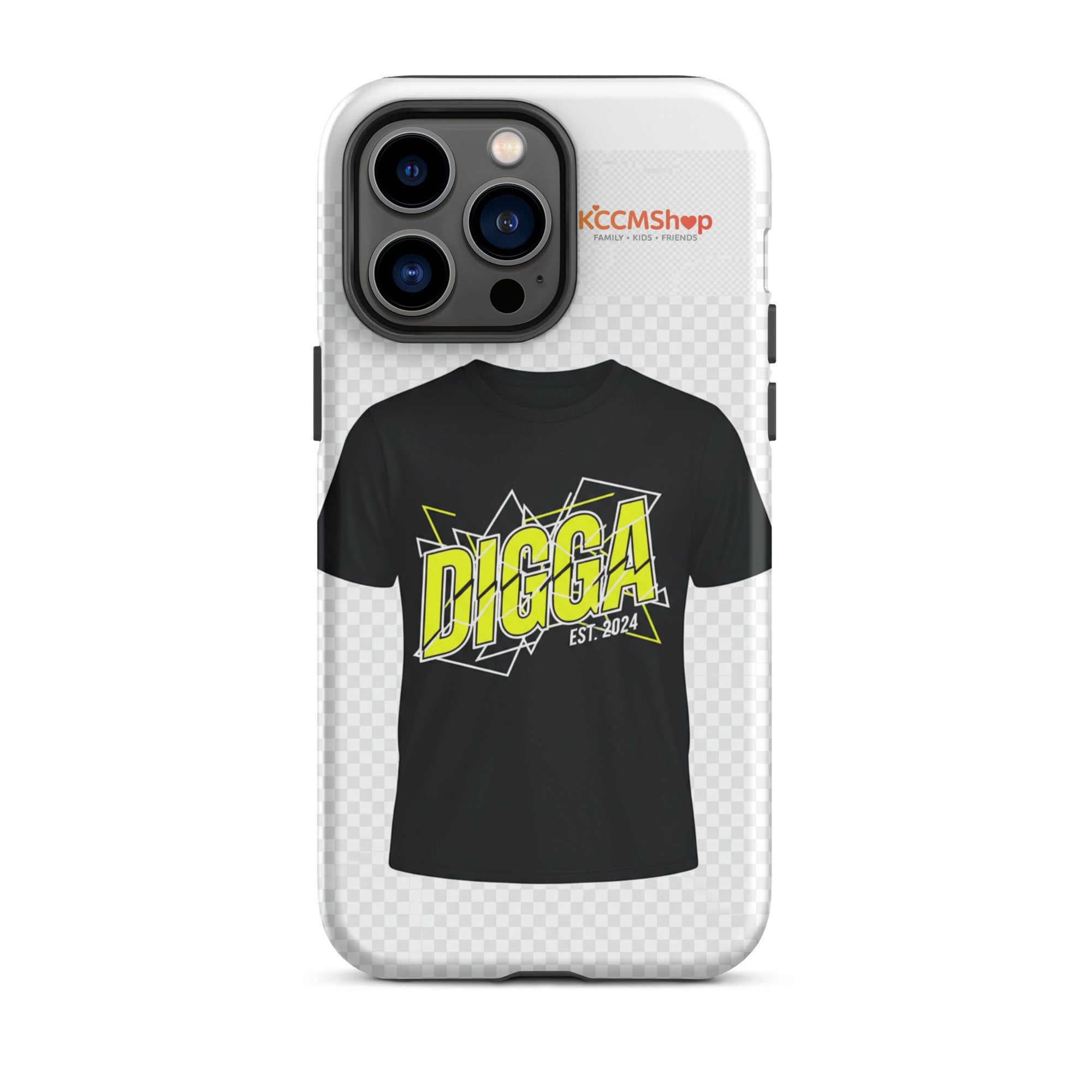 Bild 15:  Das CRAZY - Digga, wir callen! - iPhone 15 Hardcase - KCCMShop.de