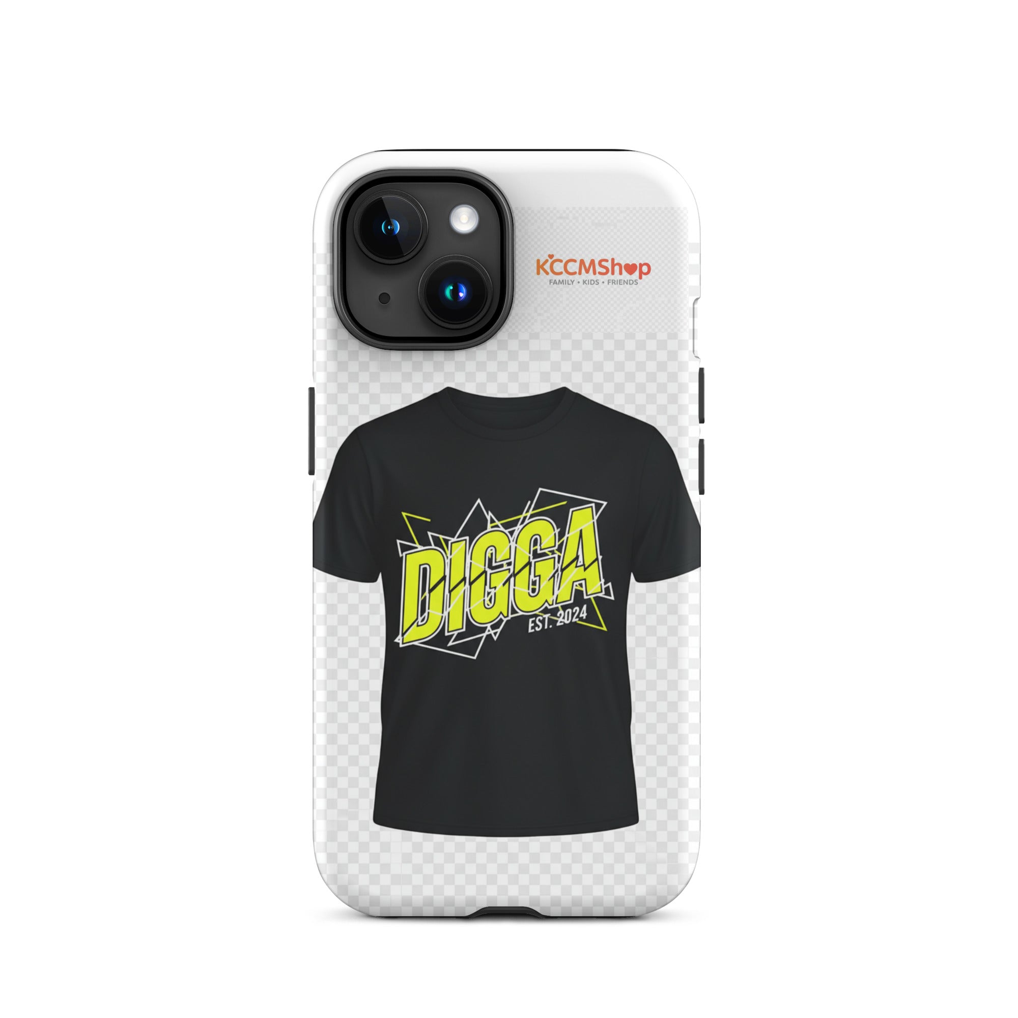 Bild 16:  Das CRAZY - Digga, wir callen! - iPhone 15 Hardcase - KCCMShop.de