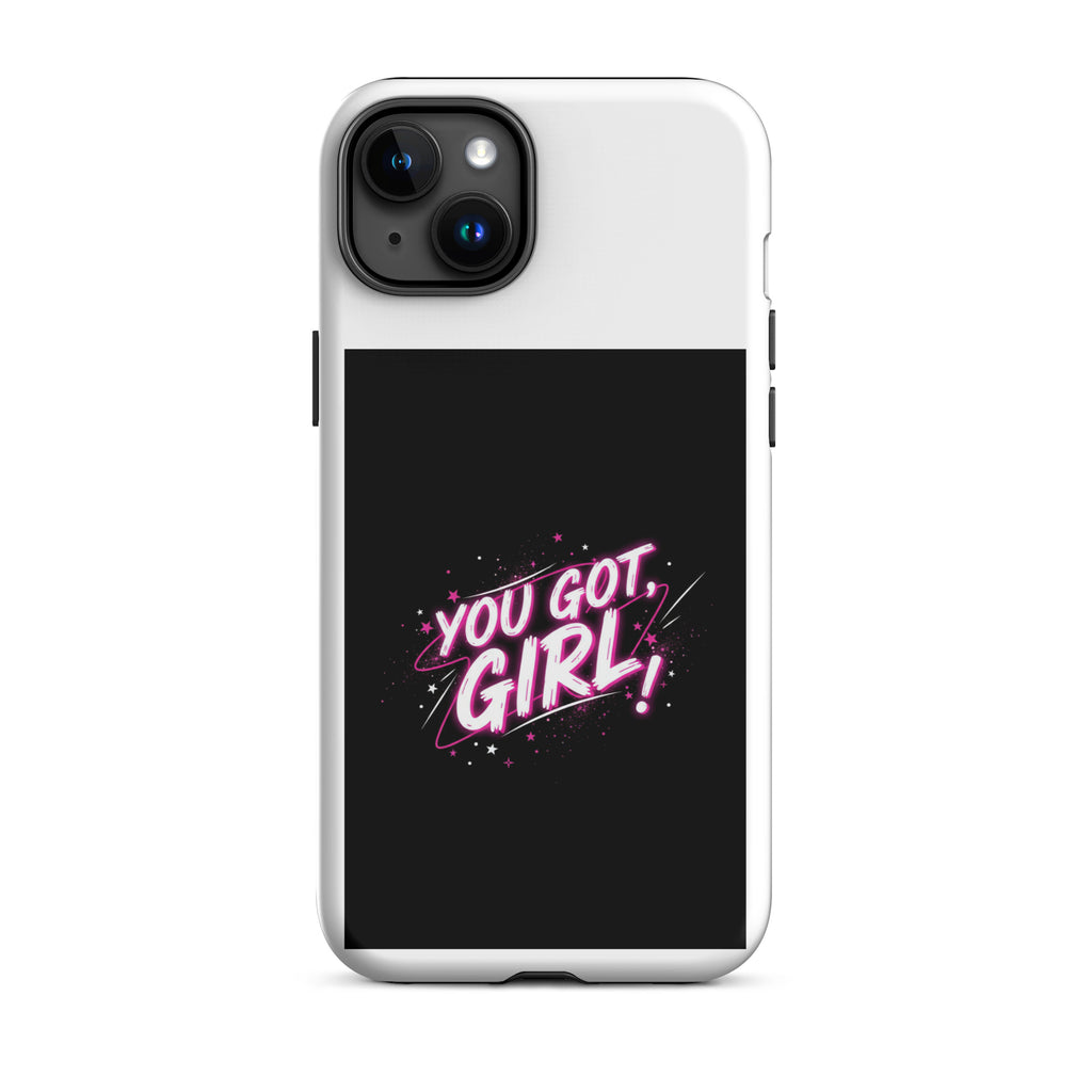 Bild 17: Das CRAZY-iPhone Hardcase 'You got, Girl!' – stylisches Handycover für Teens & junge Frauen mit aktuellem Jugendwort. Jetzt bei KCCMShop.de bestellen!