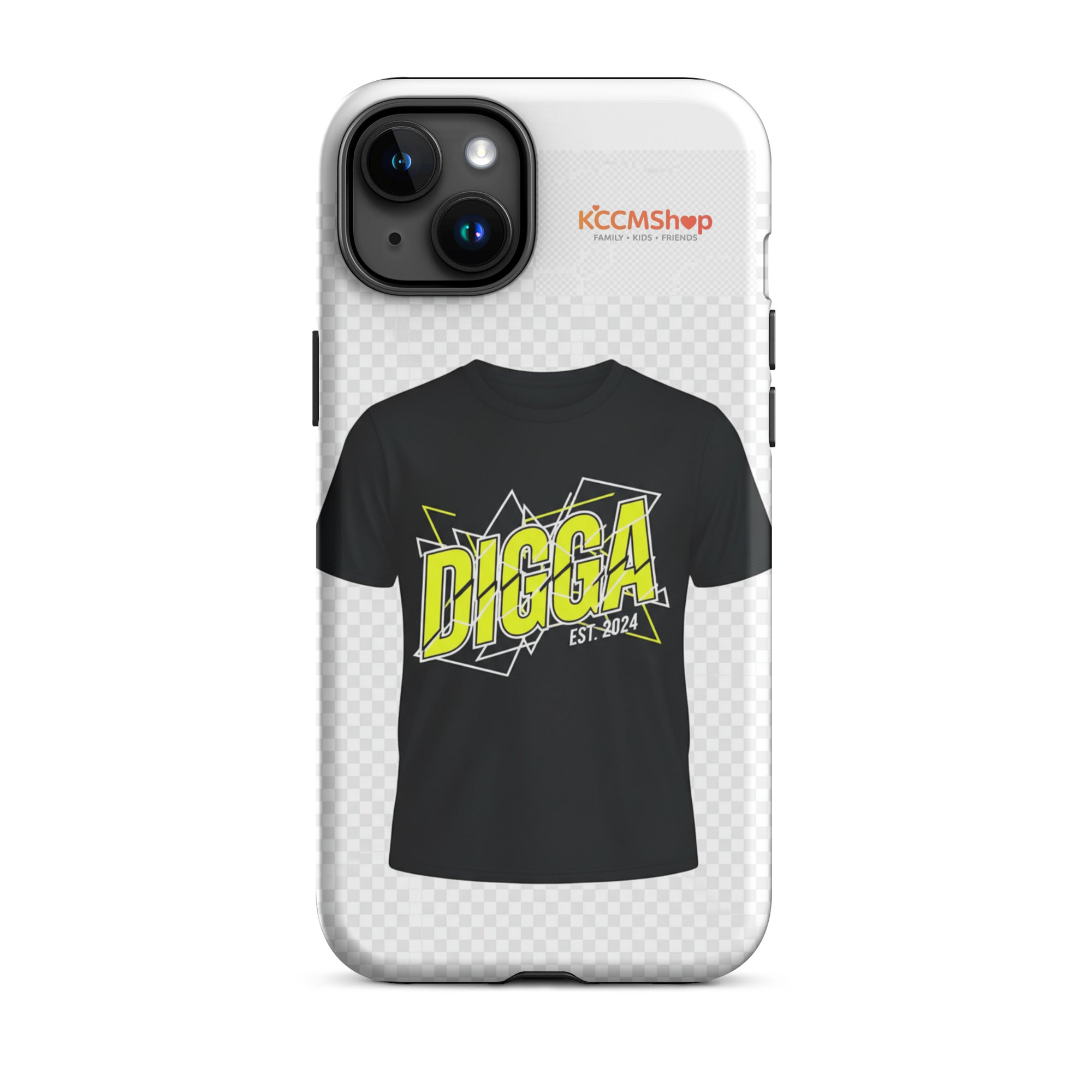 Bild 17:  Das CRAZY - Digga, wir callen! - iPhone 15 Hardcase - KCCMShop.de