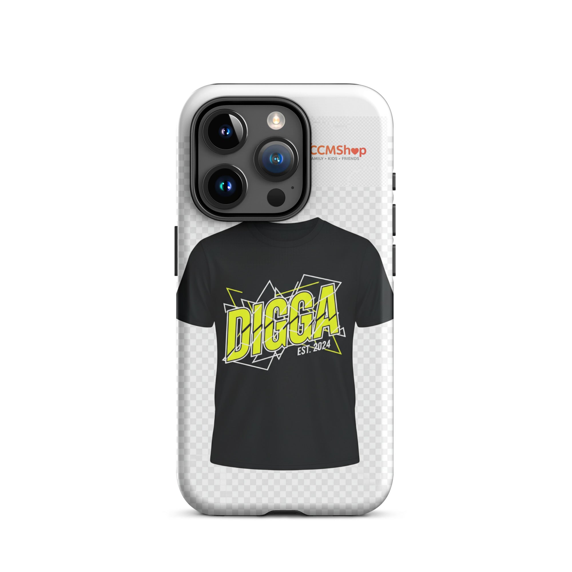 Bild 18:  Das CRAZY - Digga, wir callen! - iPhone 15 Hardcase - KCCMShop.de