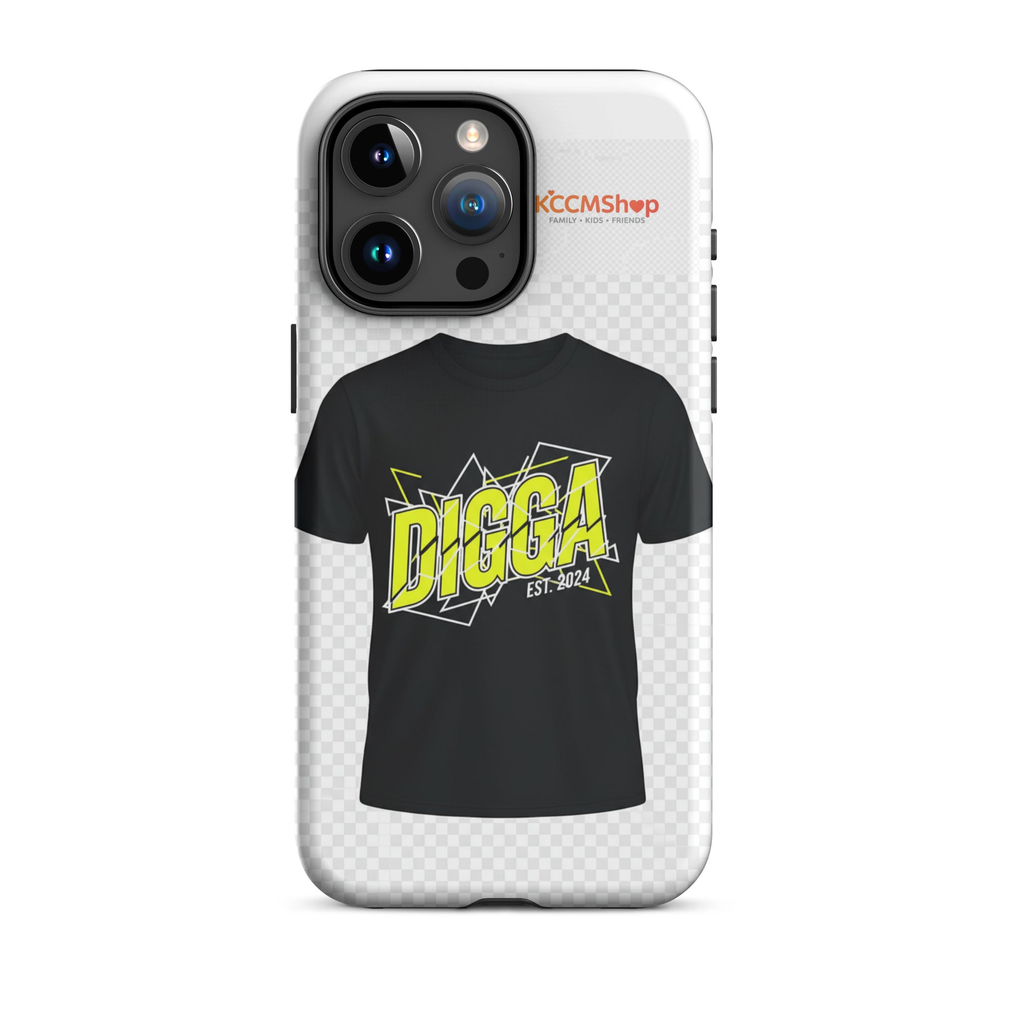 Bild 19:  Das CRAZY - Digga, wir callen! - iPhone 15 Hardcase - KCCMShop.de