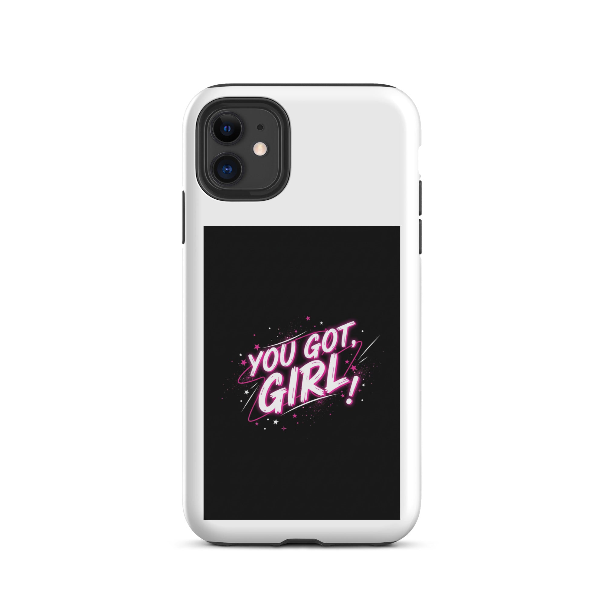 Bild 1: Das CRAZY-iPhone Hardcase 'You got, Girl!' – stylisches Handycover für Teens & junge Frauen mit aktuellem Jugendwort. Jetzt bei KCCMShop.de bestellen!