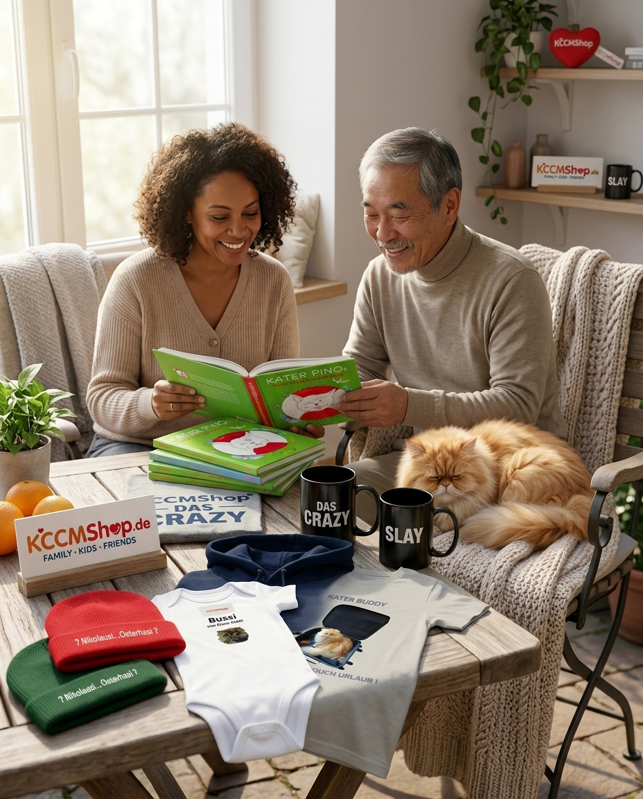 Bild 1:  Kinder- und Malbücher - Kater Pinos Welt voller Abenteuer. Liebevoll illustriert, perfekt als Geschenk für kleine Leser & Künstler. Jetzt bei KCCMShop.de