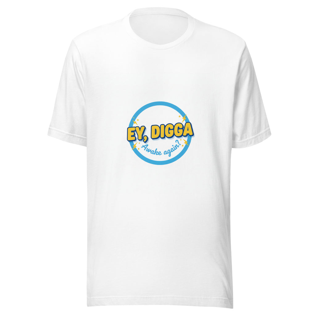 Bild 1: T-Shirt Unisex - EY, DIGGA! - Das CRAZY-Produktgruppe. Jugendwort-Geschenk für Teens. Stylisch & locker. Jetzt bei KCCMShop.de bestellen!