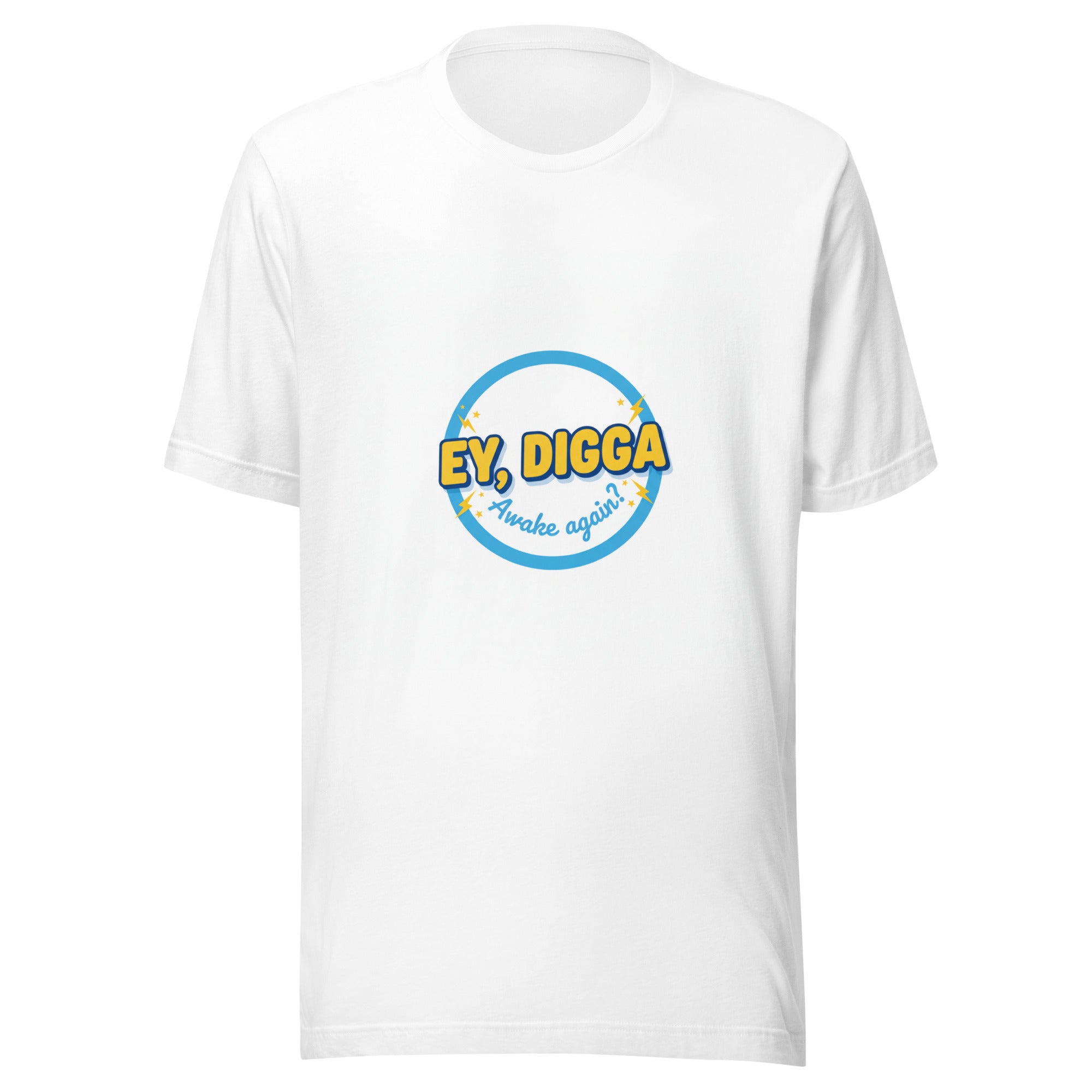 Bild 1: T-Shirt Unisex - EY, DIGGA! - Das CRAZY-Produktgruppe. Jugendwort-Geschenk für Teens. Stylisch & locker. Jetzt bei KCCMShop.de bestellen!