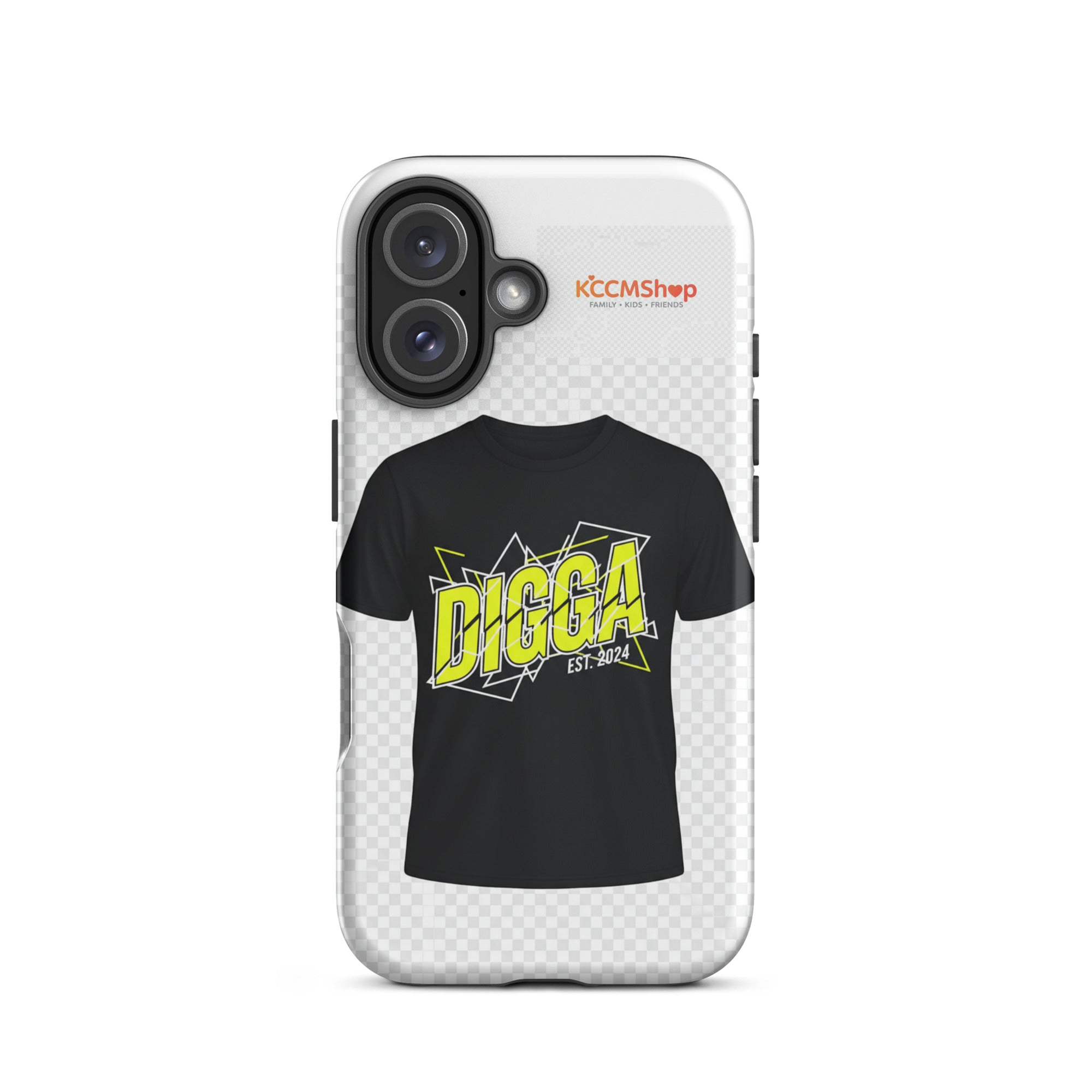 Bild 20:  Das CRAZY - Digga, wir callen! - iPhone 15 Hardcase - KCCMShop.de