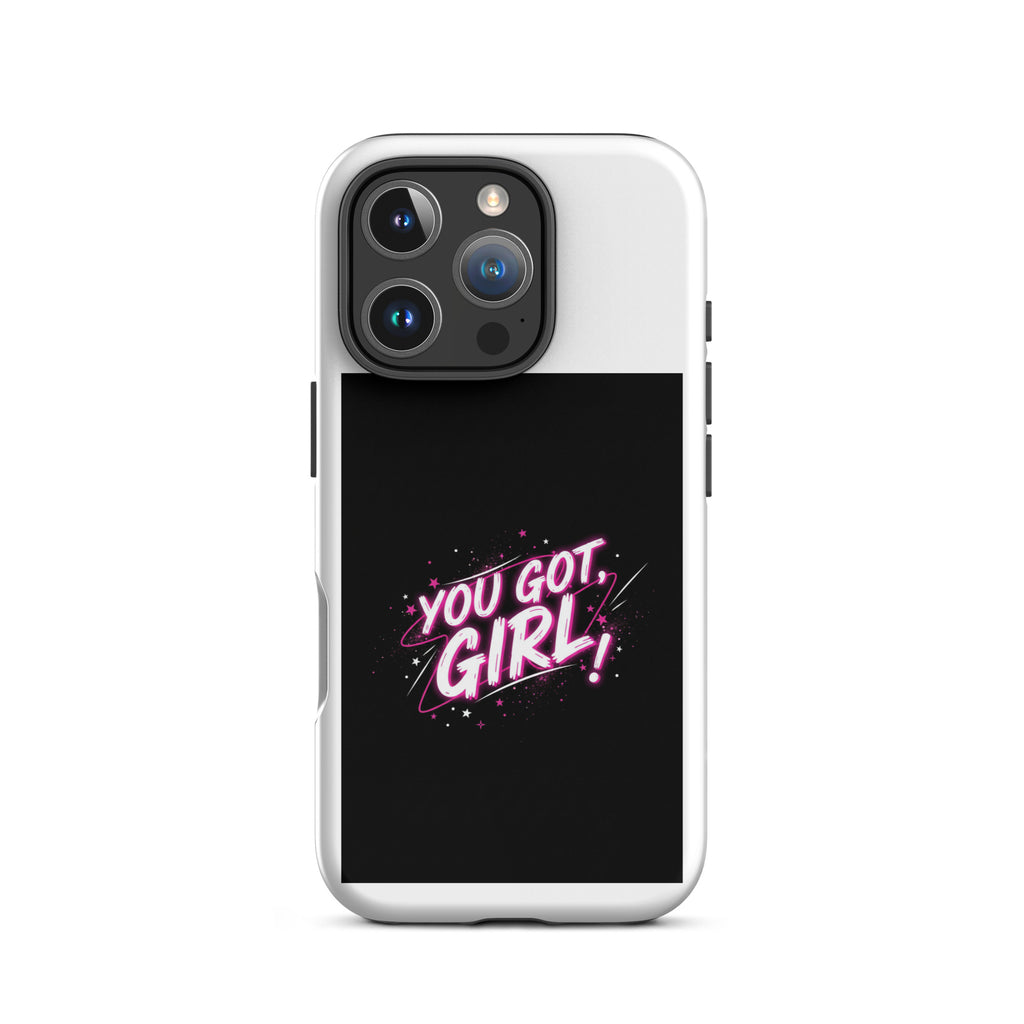 Bild 22: Das CRAZY-iPhone Hardcase 'You got, Girl!' – stylisches Handycover für Teens & junge Frauen mit aktuellem Jugendwort. Jetzt bei KCCMShop.de bestellen!