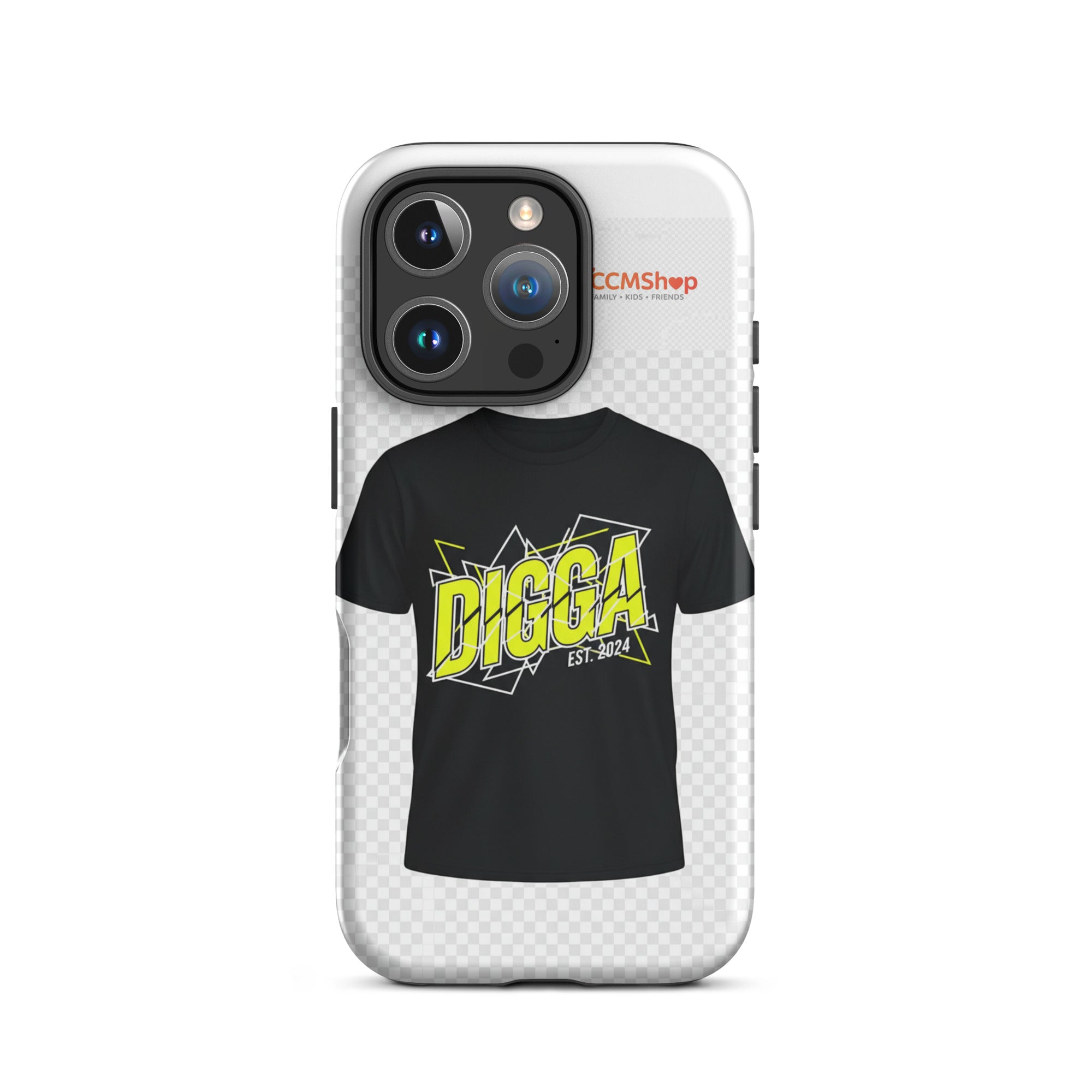 Bild 22:  Das CRAZY - Digga, wir callen! - iPhone 15 Hardcase - KCCMShop.de
