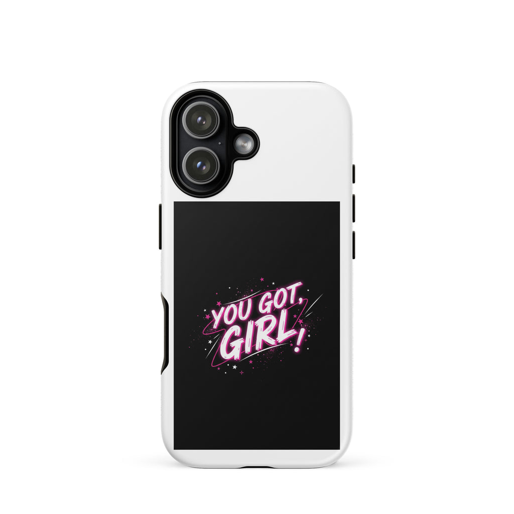 Bild 24: Das CRAZY-iPhone Hardcase 'You got, Girl!' – stylisches Handycover für Teens & junge Frauen mit aktuellem Jugendwort. Jetzt bei KCCMShop.de bestellen!