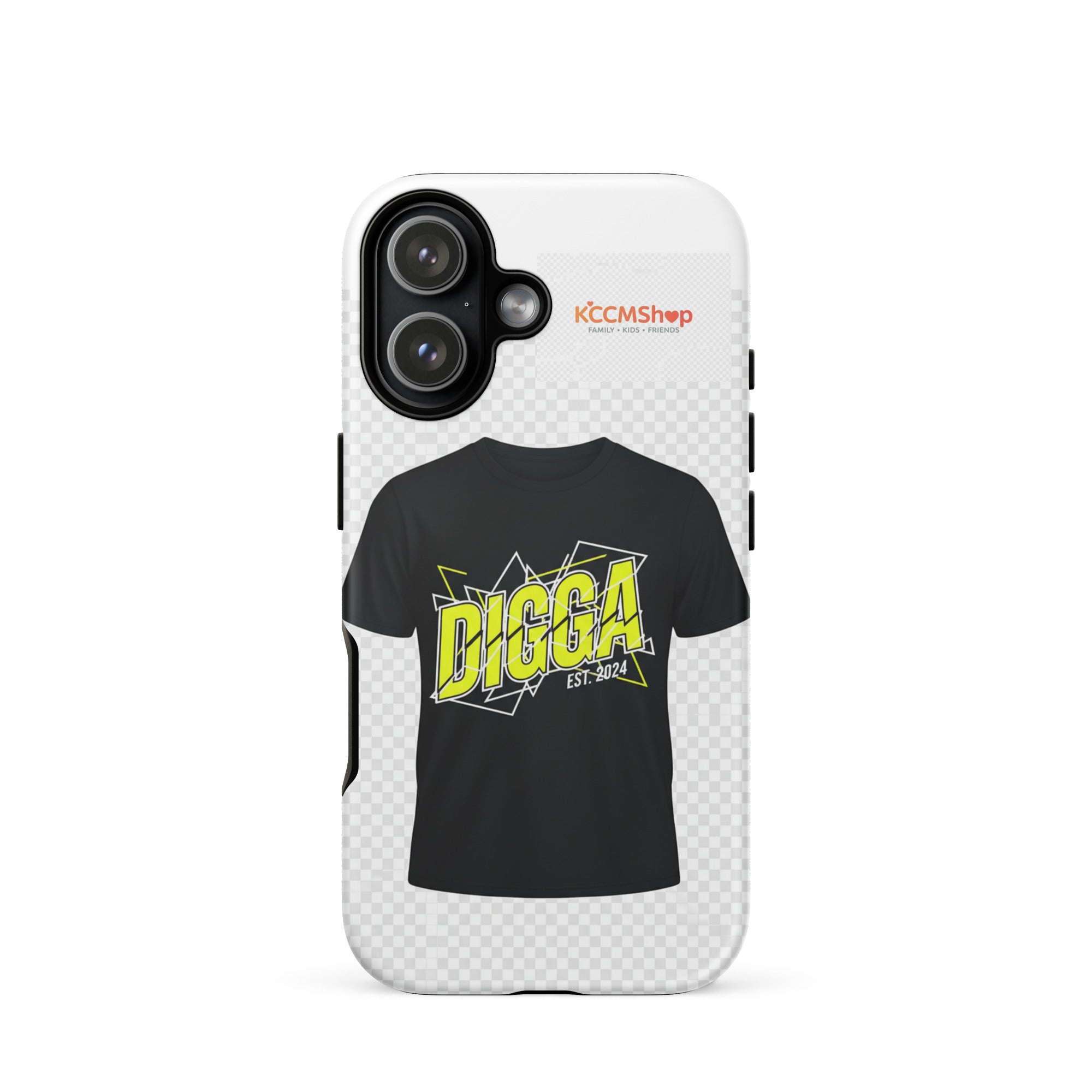 Bild 24:  Das CRAZY - Digga, wir callen! - iPhone 15 Hardcase - KCCMShop.de