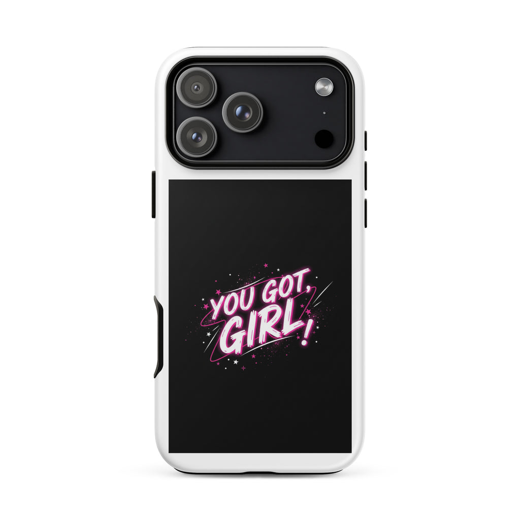 Bild 27: Das CRAZY-iPhone Hardcase 'You got, Girl!' – stylisches Handycover für Teens & junge Frauen mit aktuellem Jugendwort. Jetzt bei KCCMShop.de bestellen!