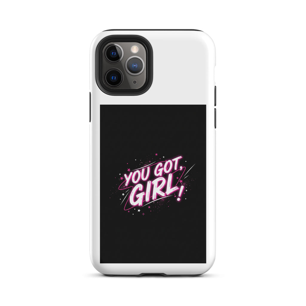Bild 2: Das CRAZY-iPhone Hardcase 'You got, Girl!' – stylisches Handycover für Teens & junge Frauen mit aktuellem Jugendwort. Jetzt bei KCCMShop.de bestellen!