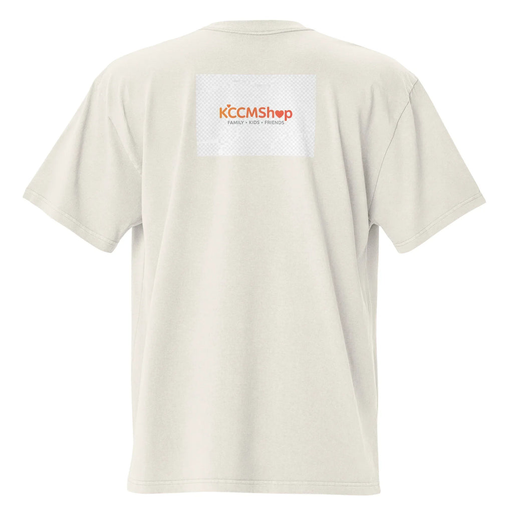 Bild 2: T-Shirt Oversized im verwaschenem Vintage-Look mit lustigem Spruch – lässig, bequem & einzigartig. Tolles Geschenk für fast jeden Anlass. Jetzt bei KCCMShop.de bestellen!