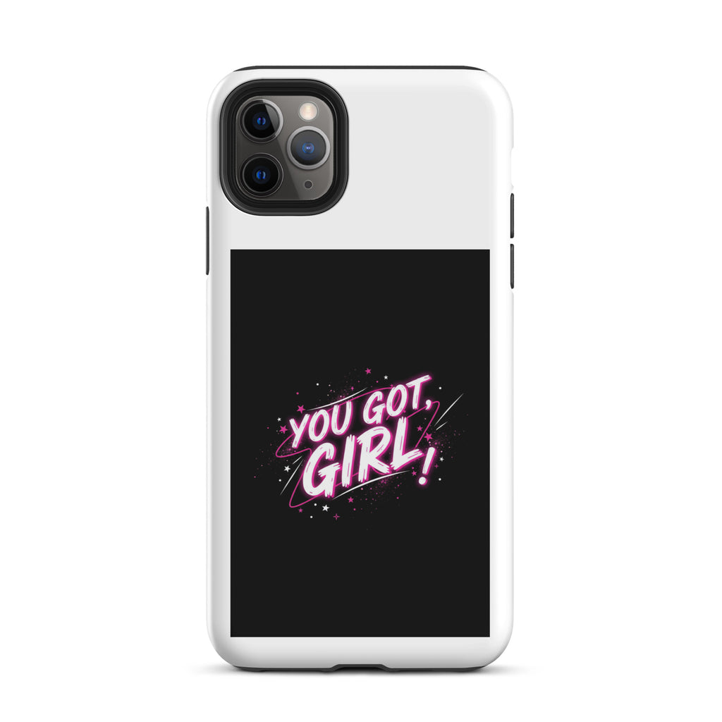 Bild 3: Das CRAZY-iPhone Hardcase 'You got, Girl!' – stylisches Handycover für Teens & junge Frauen mit aktuellem Jugendwort. Jetzt bei KCCMShop.de bestellen!