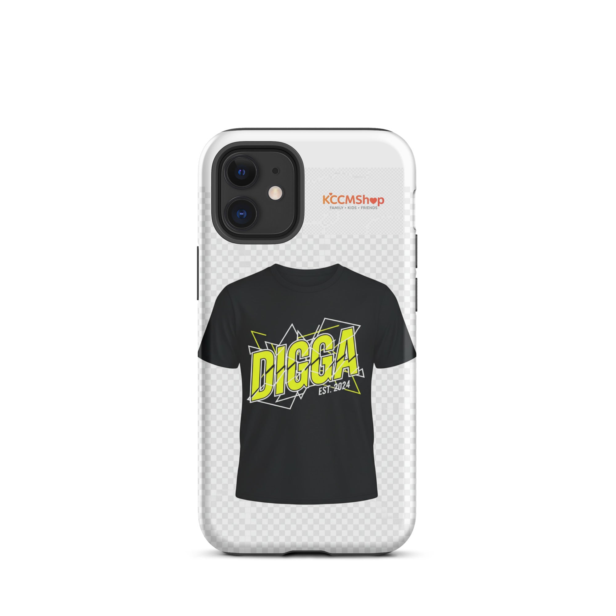 Bild 4: Das CRAZY - Digga, wir callen! - iPhone 15 Hardcase - KCCMShop.de