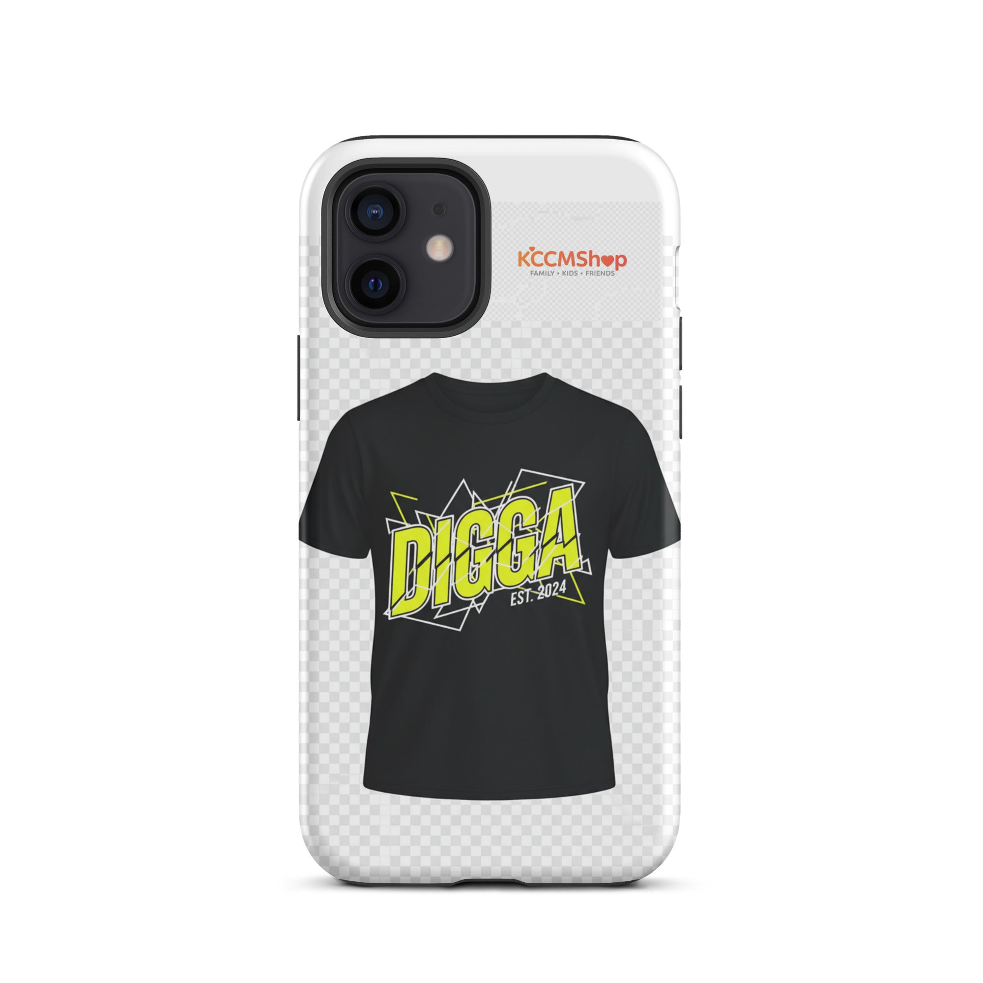 Bild 5: Das CRAZY - Digga, wir callen! - iPhone 15 Hardcase - KCCMShop.de