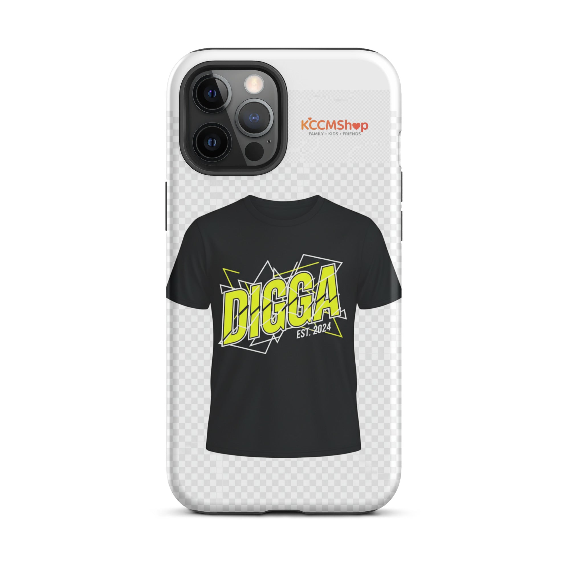 Bild 7: Das CRAZY - Digga, wir callen! - iPhone 15 Hardcase - KCCMShop.de