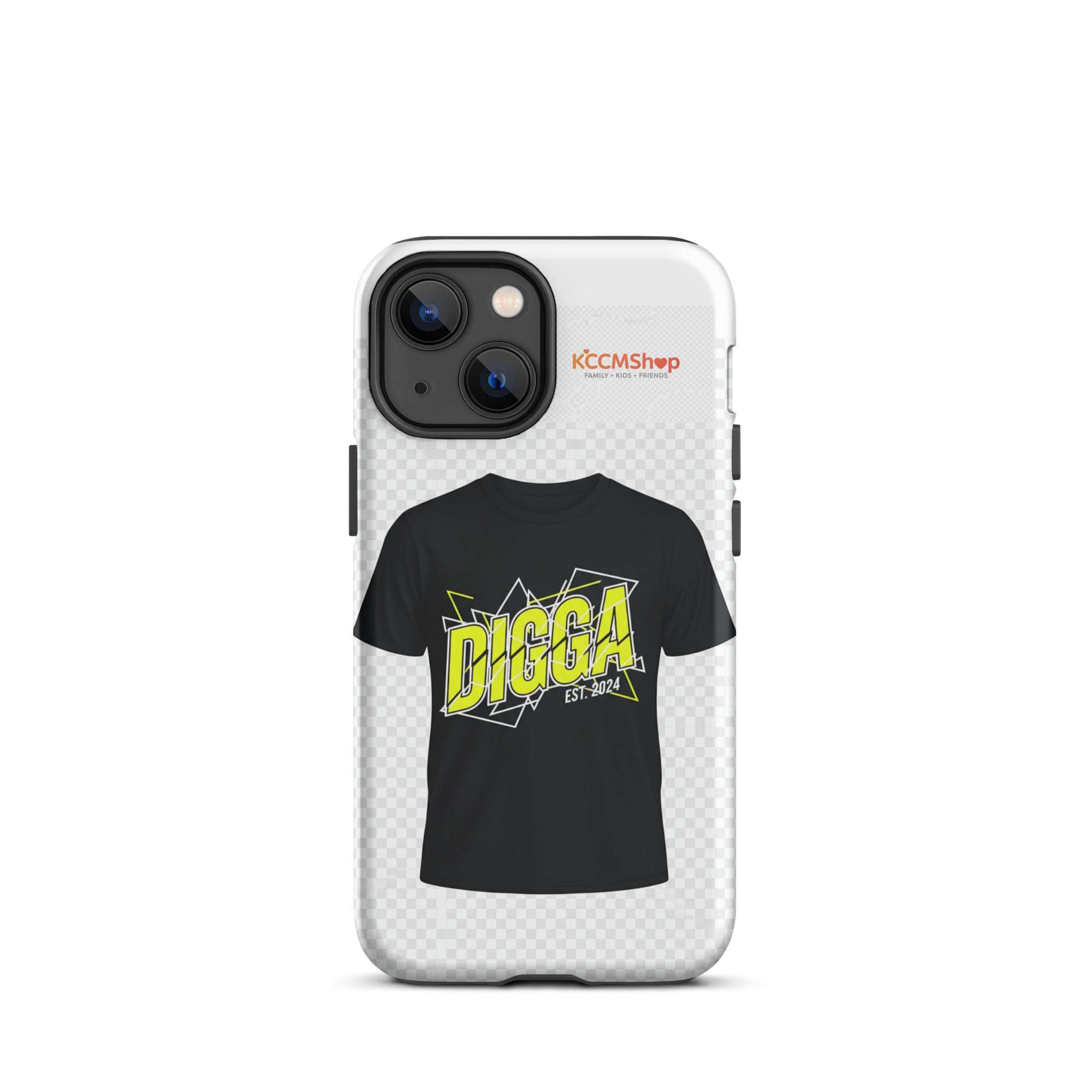 Bild 8: Das CRAZY - Digga, wir callen! - iPhone 15 Hardcase - KCCMShop.de