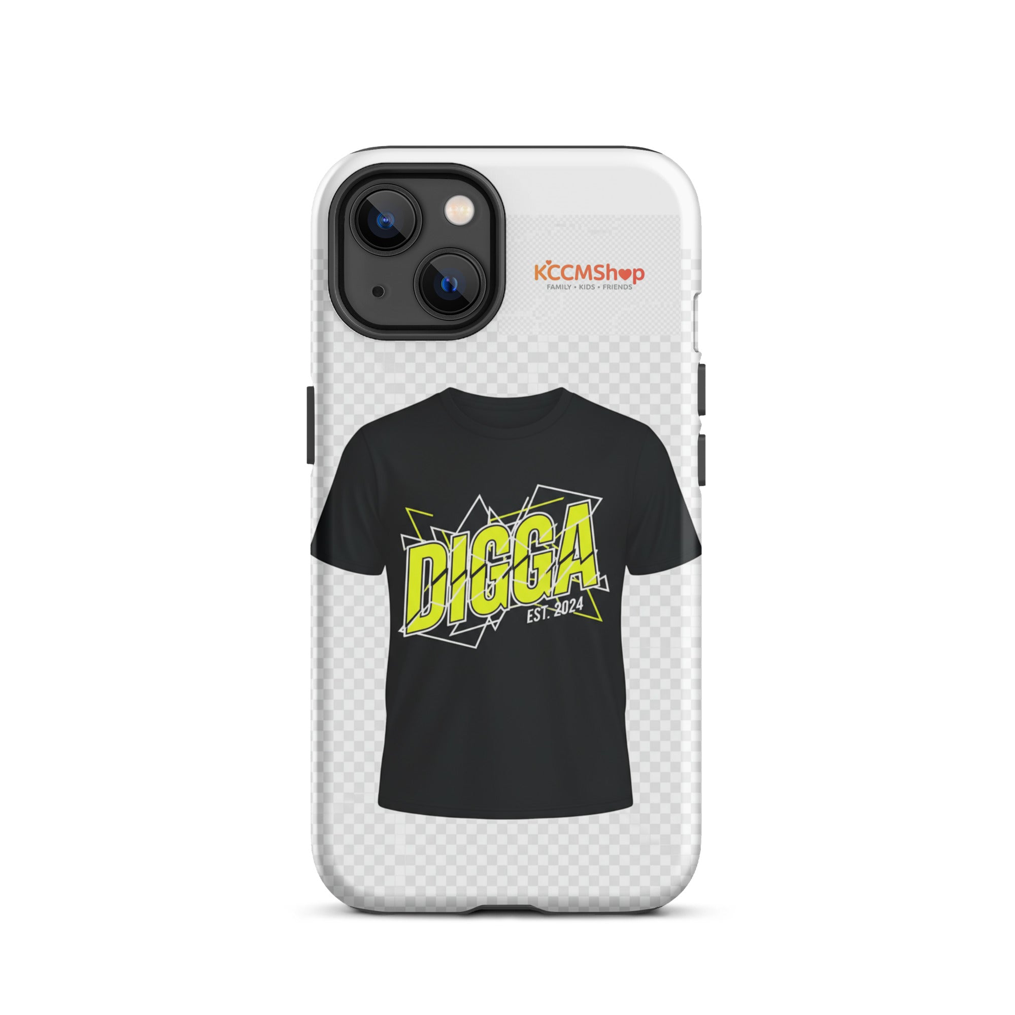 Bild 9: Das CRAZY - Digga, wir callen! - iPhone 15 Hardcase - KCCMShop.de