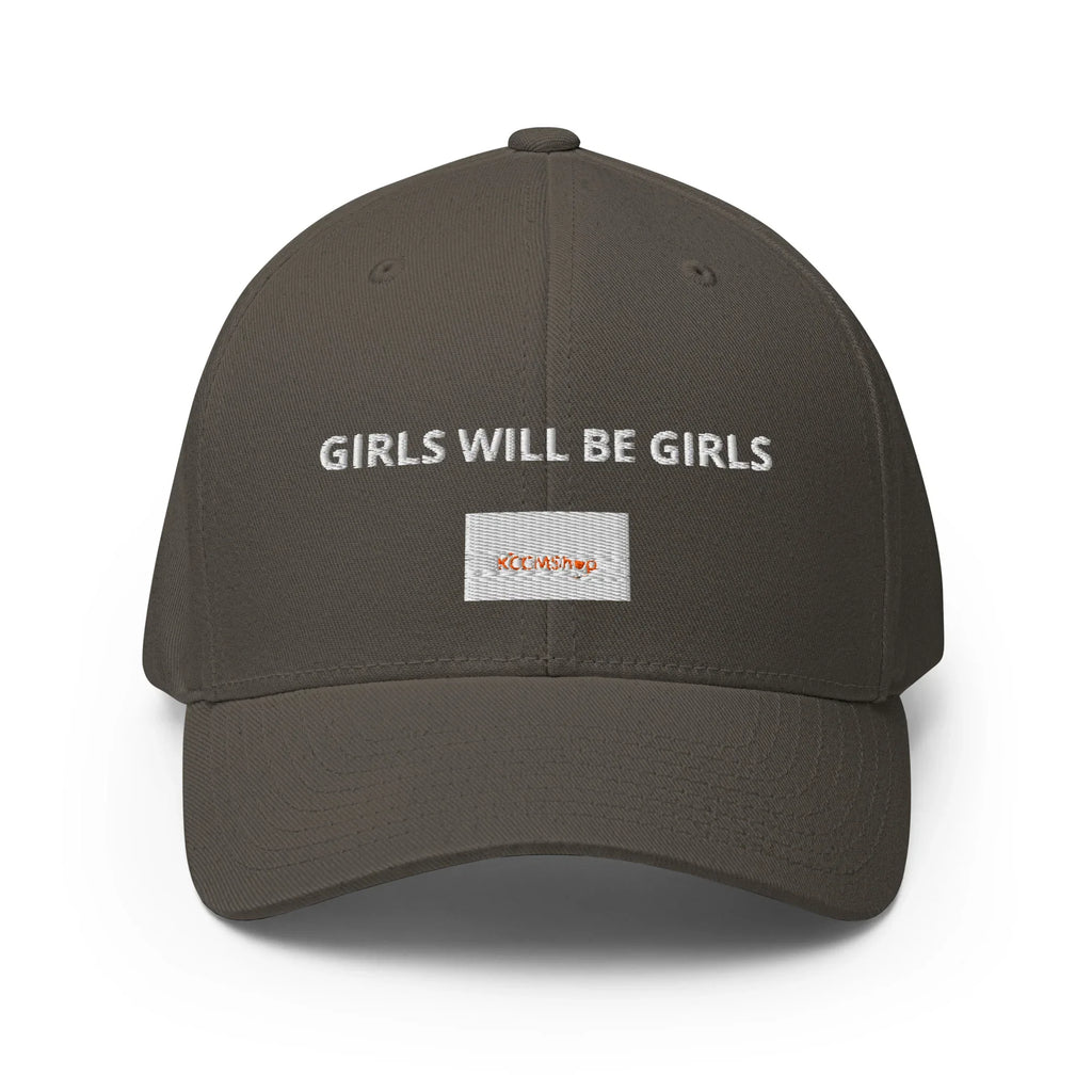 Cord-Cap 'Girls will be Girls' – stylische Mütze für Teens. Geschenk mit perfekter Wirkung für Teens & Mädchen. Jetzt im KCCMShop.de bestellen!