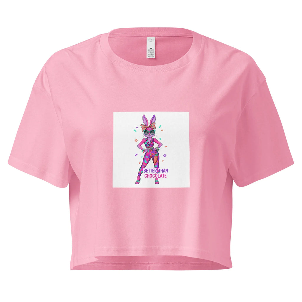 Crop-Top aus weicher 100% Baumwolle – lockere Passform, kurze Länge, perfekt für Frühling & Sommer. Tolles Geschenk für Damen. Jetzt bei KCCMShop.de bestellen!