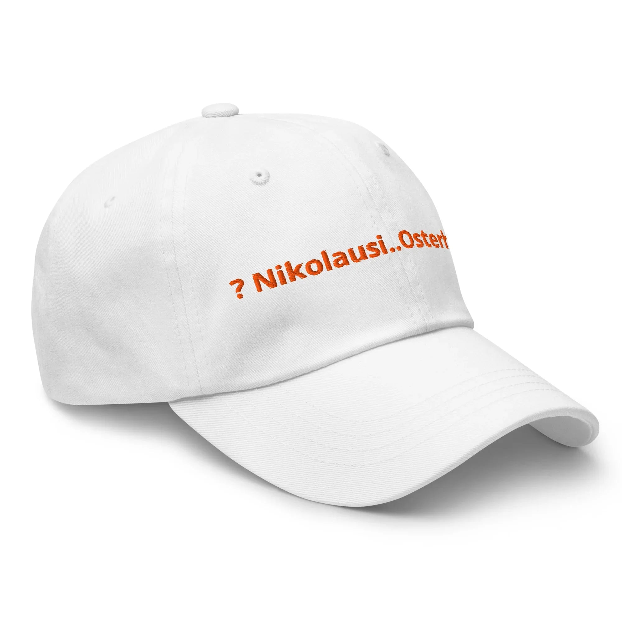 Dad-Hat Nikolausi & Osterhasi - lustige Cap für Humorvolle, verstellbar. Geschenk für jede Gelegenheit - Freunde, Gruppen, Firmenfest und mehr. Jetzt bei KCCMShop.de bestellen!