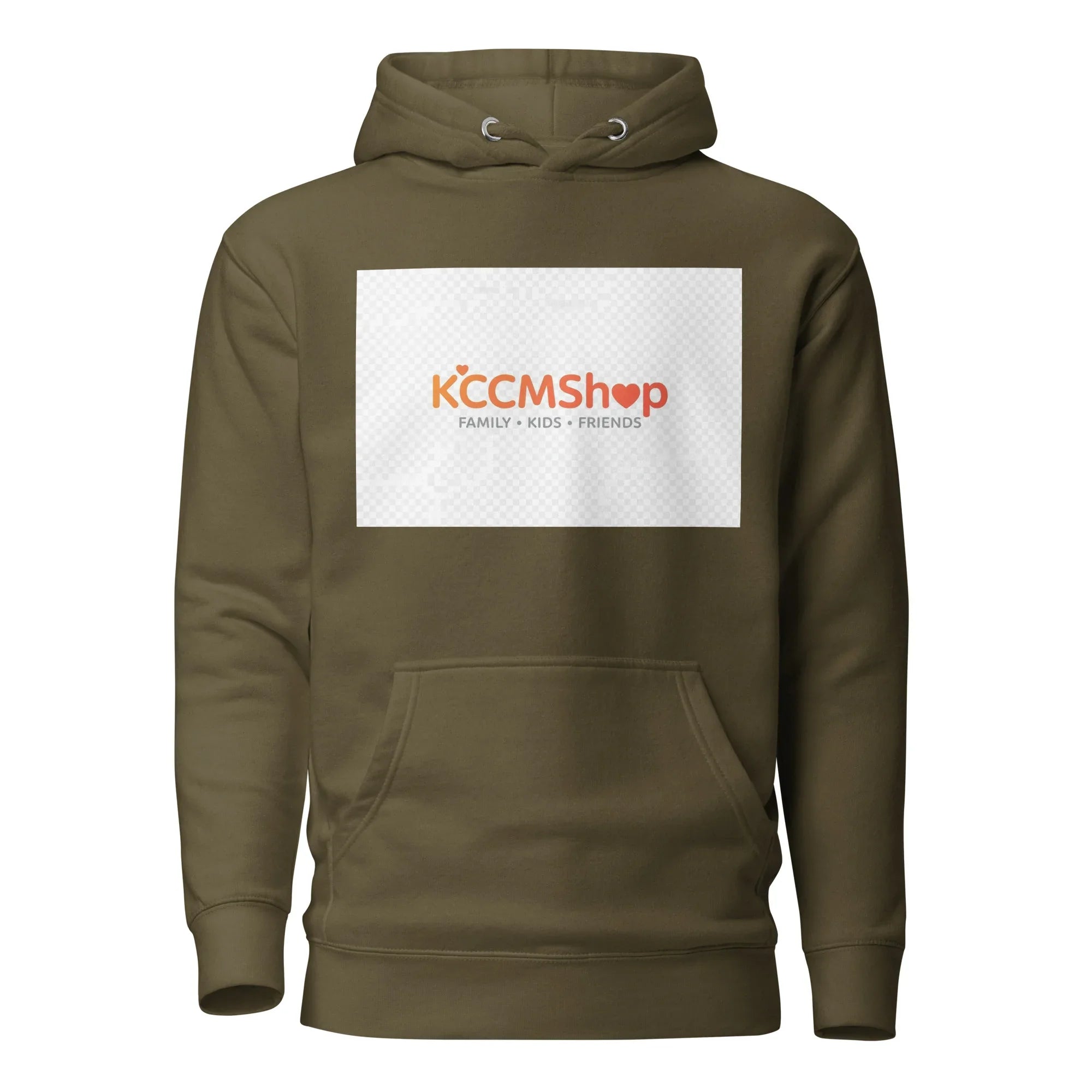Kapuzenpullover Hoodie in Weiß und Grün - Unisex, bequem, warm & stylisch. Tolles Geschenk für jeden Anlass. Jetzt bei KCCMShop.de bestellen!