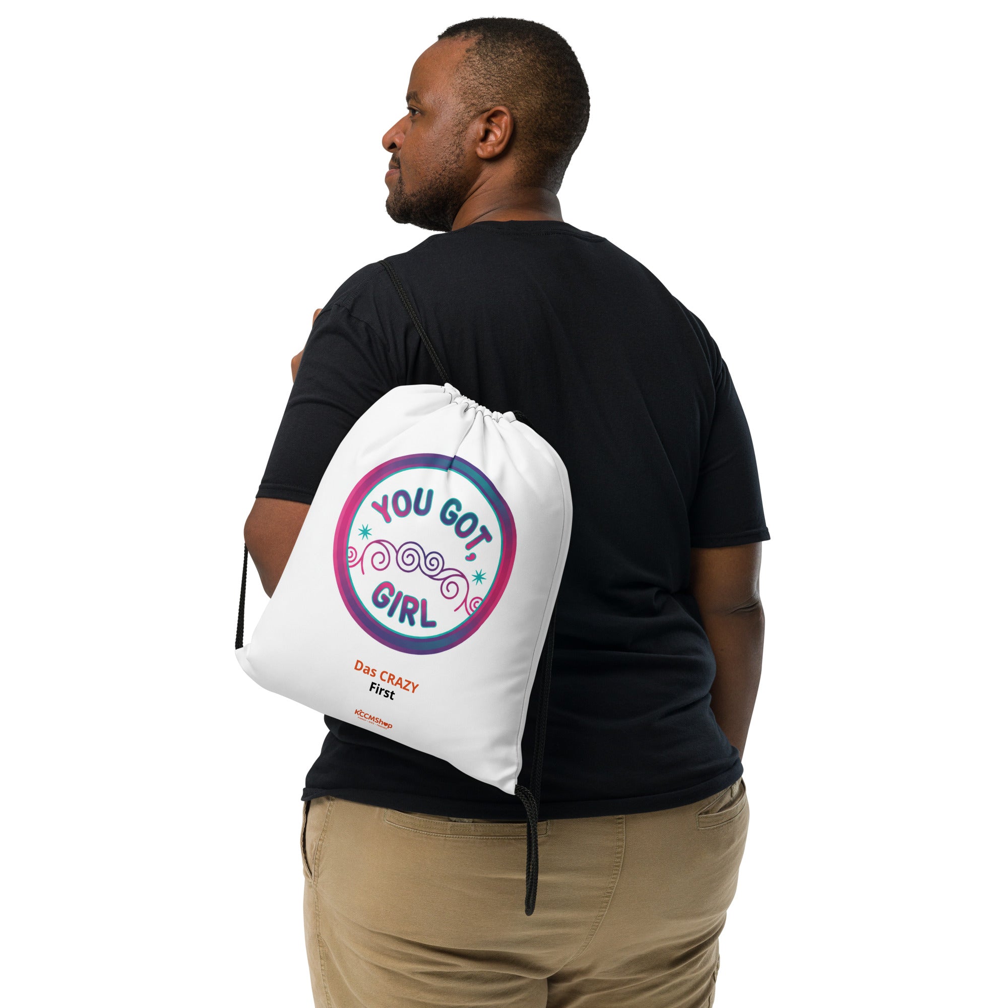 Turnbeutel - You got, Girl - Das CRAZY-Produktgruppe mit Jugendwort. Witzig & trendig für Schule, Sport und Alltag. Jetzt bei KCCMShop.de 